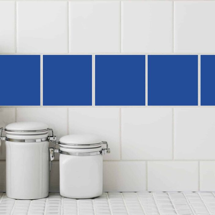 Cobalt Tile Decals