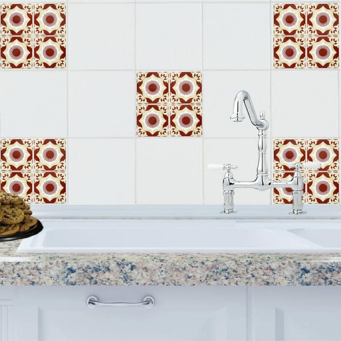 Ibiza Espana Mosaic Tile Decals